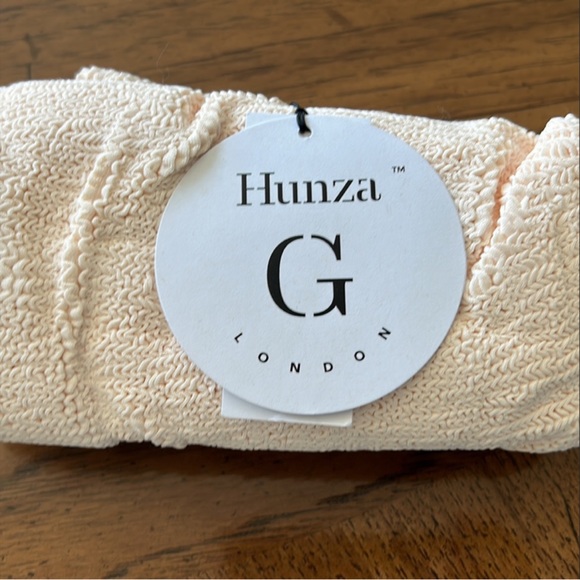 🌊 Hunza G Domino Bathing suit 🌊 in Blush NWT - Picture 5 of 8